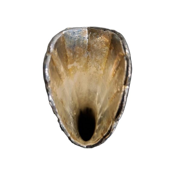 Vintage Silver Tone Swan Art Nouveau Style 7 inch Bud Vase Weighted Bottom - Picture 6 of 15